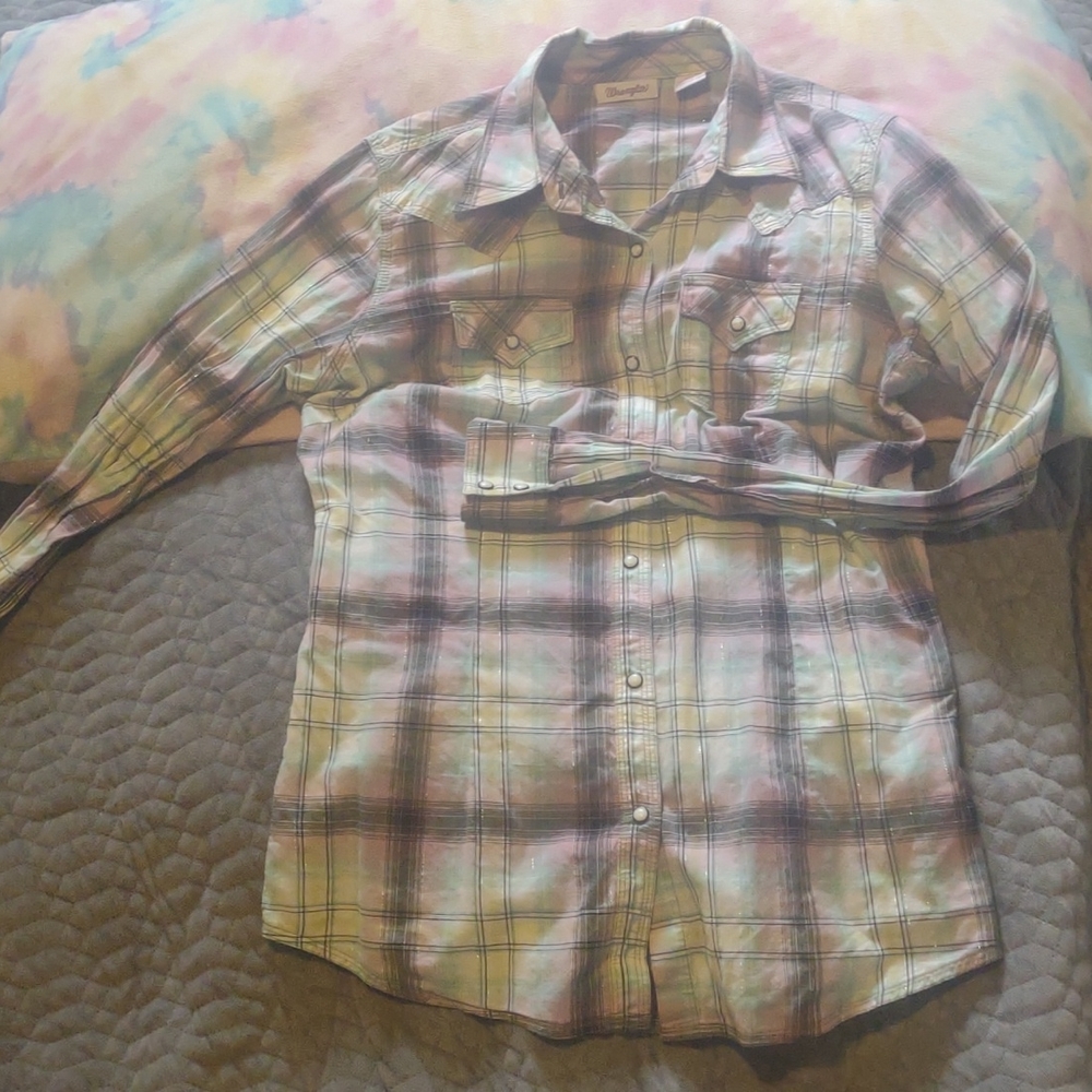 Wrangler, Snap Button, Long sleeve